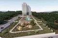 Complejo residencial New residence with a swimming pool and gardens close to highways, Istanbul, Turkey