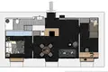 Квартира 3 комнаты 45 м² Варшава, Польша