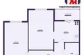 2 room apartment 62 m² Minsk, Belarus