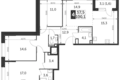 Mieszkanie 4 pokoi 100 m² North-Eastern Administrative Okrug, Rosja