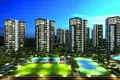 Wohnkomplex Residential complex with three swimming pools, spa and sports areas, Deşemealtı, Antalya, Turkey