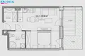 Квартира 2 комнаты 35 м² Вильнюс, Литва