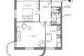 Квартира 2 комнаты 52 м² Вильнюс, Литва