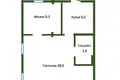 House 53 m² Lubiscycy, Belarus