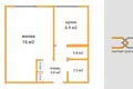 Apartamento 1 habitación 31 m² Minsk, Belarús