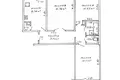 3 room apartment 63 m² Homyel, Belarus