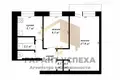 2 room apartment 41 m² Brest, Belarus