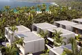 Kompleks mieszkalny New residential complex of villas and apartments on the ocean shore in Nusa Dui, Bali, Indonesia