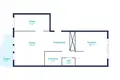 Mieszkanie 3 pokoi 62 m² Warszawa, Polska