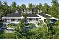 Residential complex New gated complex of furnished villas surrounded by tropical nature and fields, Ubud, Bali, Indonesia