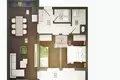 2 bedroom apartment 62 m² Podgorica, Montenegro