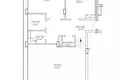 Mieszkanie 2 pokoi 84 m² Mińsk, Białoruś