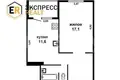 1 room apartment 41 m² Brest, Belarus