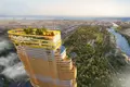 Residential complex New high-rise Sapphire Residence with swimming pools, a spa center and a co-working area near the canal and a highway, Al Safa, Dubai, UAE