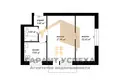 Wohnung 2 zimmer 44 m² Schabinka, Belarus