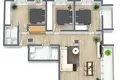 4 room apartment 109 m² Klaipėda, Lithuania