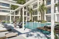 Complejo residencial Residential complex with swimming pools and a spacious co-working centre, in the green area of JVC, Dubai, UAE