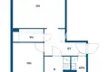 Квартира 2 комнаты 46 м² Tyry, Финляндия