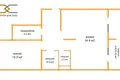 Квартира 3 комнаты 70 м² Копище, Беларусь