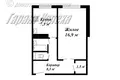 Mieszkanie 1 pokój 37 m² Brześć, Białoruś