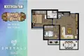 Apartamento 3 habitaciones 91 m² Mezitli, Turquía