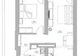 Mieszkanie 2 pokoi 45 m² Jurmała, Łotwa