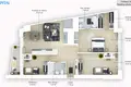 Appartement 3 chambres 82 m² Vilnius, Lituanie
