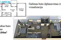2 room apartment 54 m² Klaipėda, Lithuania
