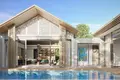 Complejo residencial New complex of villas with swimming pools close to beaches and Laguna Golf Corse, Phuket, Thailand