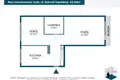 Wohnung 2 zimmer 43 m² Lodz, Polen