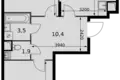 Mieszkanie 2 pokoi 62 m² Razvilka, Rosja