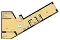 Appartement 2 chambres 69 m² Minsk, Bélarus