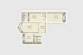 Mieszkanie 3 pokoi 79 m² Mińsk, Białoruś