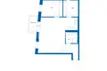 Appartement 3 chambres 62 m² Helsinki sub-region, Finlande