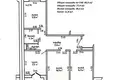 Appartement 3 chambres 81 m² Pryluki, Bélarus