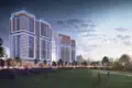 Residential complex New residence Golf Gate with a golf course and green areas close to Dubai Marina, Damac Hills, Dubai, UAE