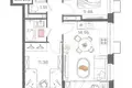 Appartement 52 m² Nijni Novgorod, Russie