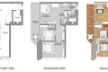 3 room apartment 65 m² Minsk, Belarus