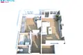 Apartamento 1 habitación 37 m² Kaunas, Lituania