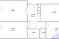 3 room apartment 62 m² Minsk, Belarus