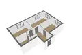 Квартира 2 комнаты 46 м² Варшава, Польша