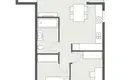 Wohnung 3 zimmer 58 m² Wilna, Litauen