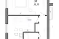 Квартира 2 комнаты 51 м² Светлогорск, Россия