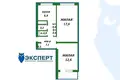 2 room apartment 49 m² Minsk, Belarus
