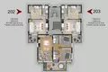 2-Schlafzimmer-Penthouse 79 m² Gemeinde Agios Athanasios, Cyprus