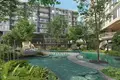 Complexe résidentiel New beachfront residence with swimming pools, lagoons and gardens, Pattaya, Thailand