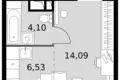 Studio 1 zimmer 25 m² Moskau, Russland