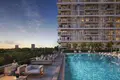 Residential complex Townhouses in the new residential complex ES Golf Meadow with swimming pools, lounge areas and a golf course, Emaar South, Dubai, UAE