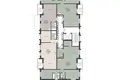 3 room apartment 59 m² Kalodziscanski sielski Saviet, Belarus