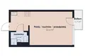 Apartamento 1 habitación 25 m² Varsovia, Polonia
